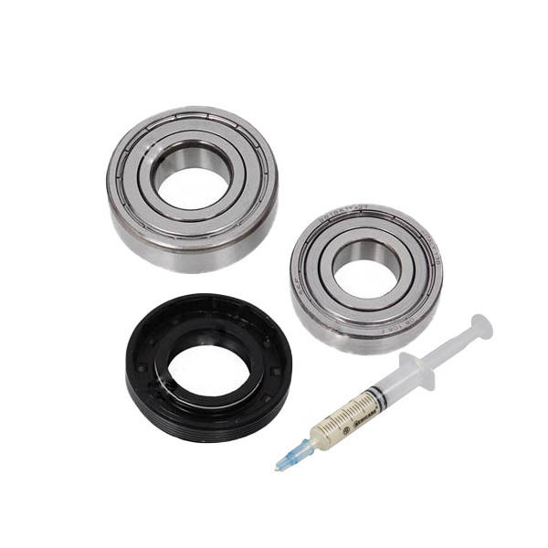 

Комплект подшипников 6203+6204 Indesit C00090555 + сальник (25x47x8/11.5) + смазка