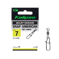 

Застежка Kalipso Snap American with swivel-201107BN №7(10)