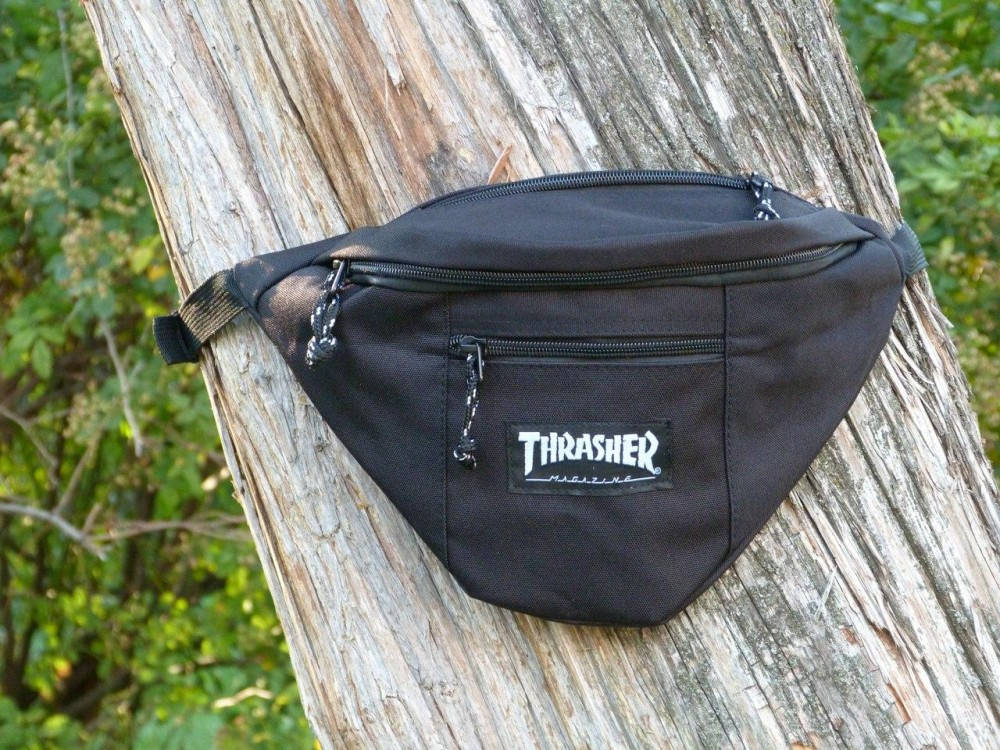 

Поясная сумка Thrasher Black, Черный