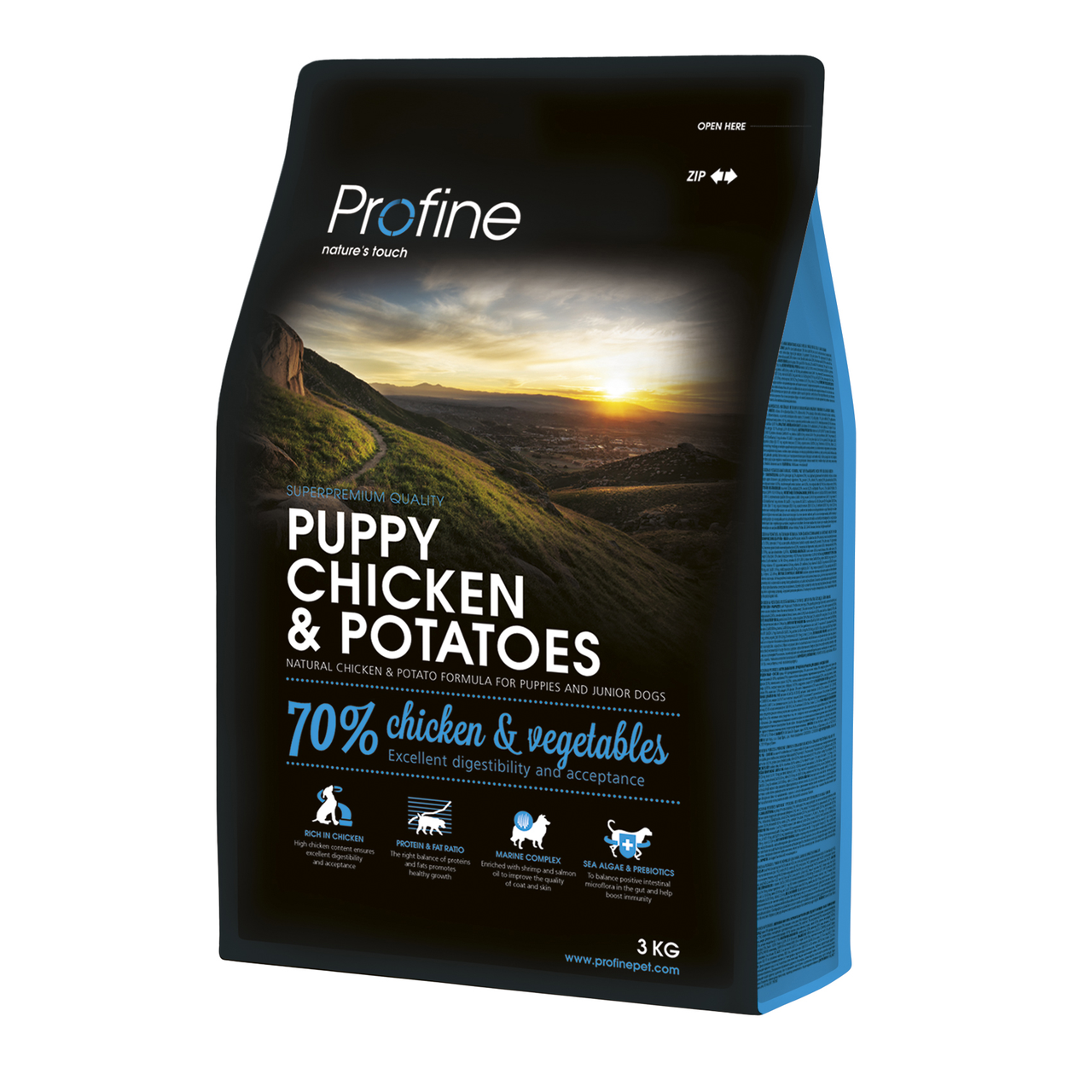 

Profine Puppy Chicken and Potatoes 3кг-корм для щенков и молодых собак