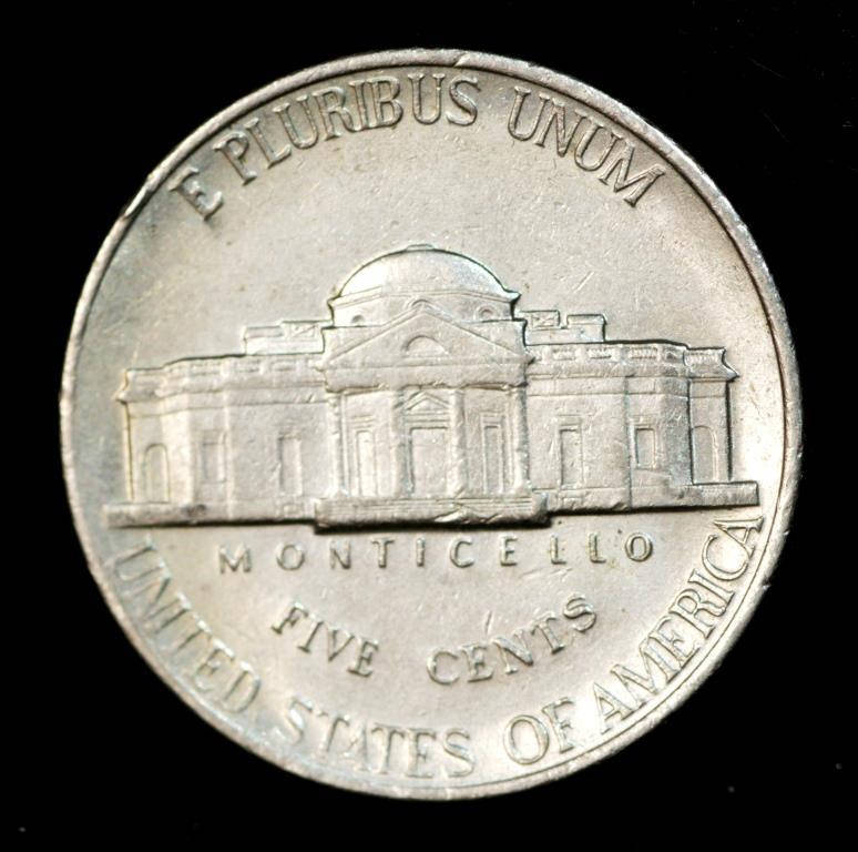 

Монета США 5 центов 1989 г.