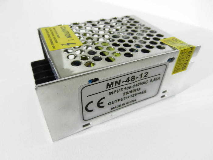 

MN-48-12 Блок питания 12В 4А 48Вт Mini 84×57×37 мм