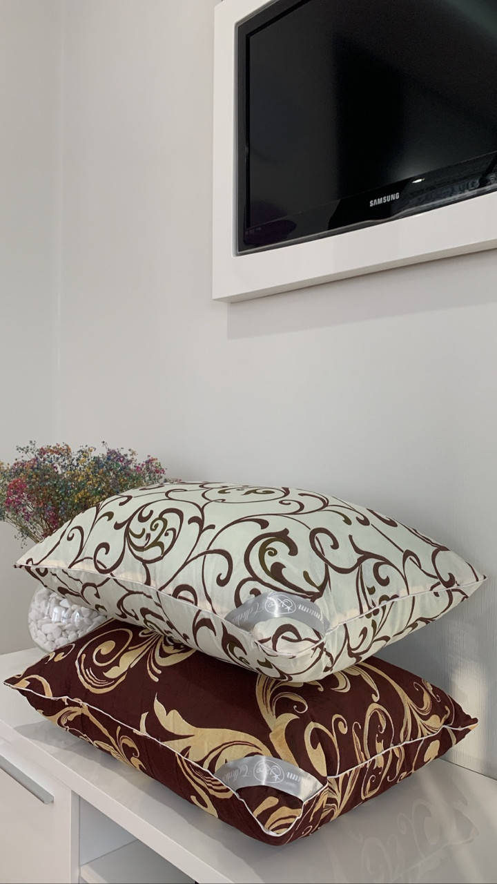 

Подушка силиконовая Вензель 50x70 см, Коричневый