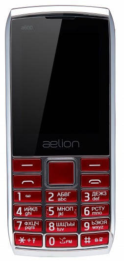 

Телефон Aelion A600 Metal/Red Гарантия 12 месяцев, Красный