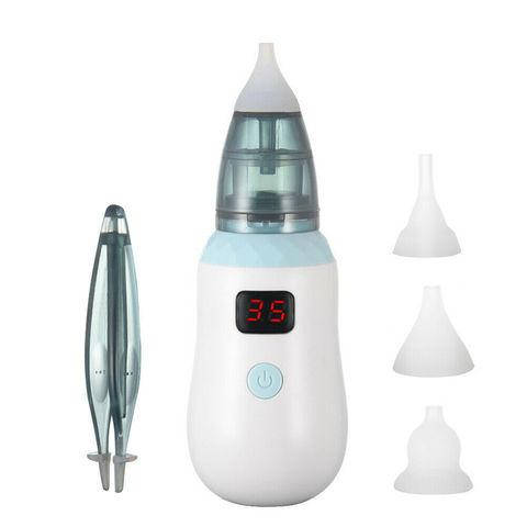 

Аспиратор детский аккумуляторный 2-в-1 baby nose с led-дисплеем и регулятором мощности