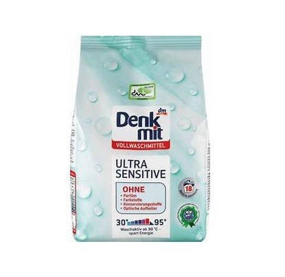 

Стиральный порошок для детского белья Denkmit Ultra Sensitive 1,215 кг