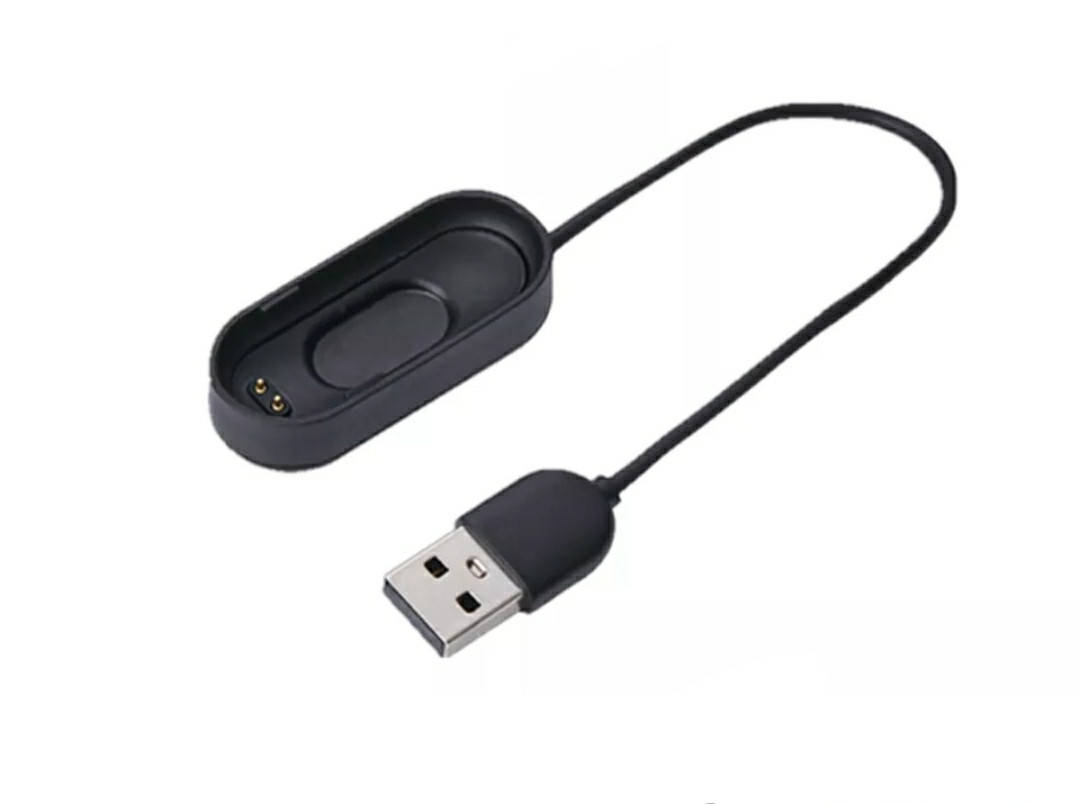 

Зарядной USB кабель для фитнес браслета Mi Band 4 Черный