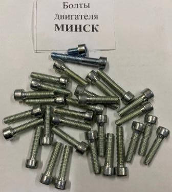 

Набор болтов двигателя Минск