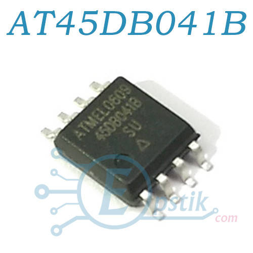 

AT45DB041B, низковольтная флэш-память, SPI, 4МБит, SOP8 208mil