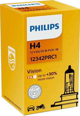 

Галогенная лампа H4 Philips 12V 60/55W (1 шт.)
