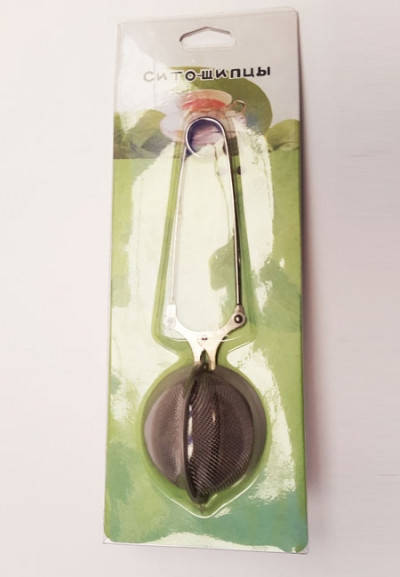 

Щипцы для чая круглые большие