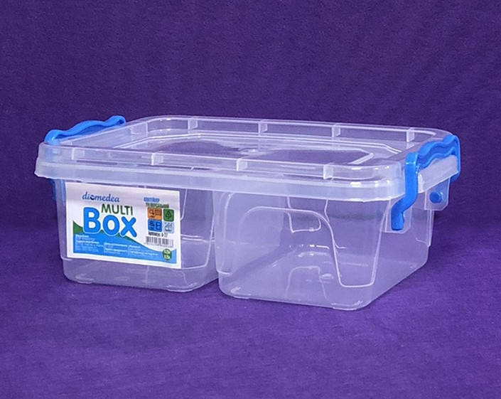 

Ланч-бокс пищевой двойной 16x11x5 (cm) 0,25+0,25 (л) A-27, Прозрачный