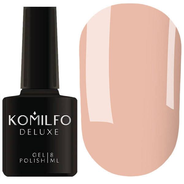 

Гель-лак Komilfo Deluxe Series D014 (телесный бежевый, эмаль), 8 мл