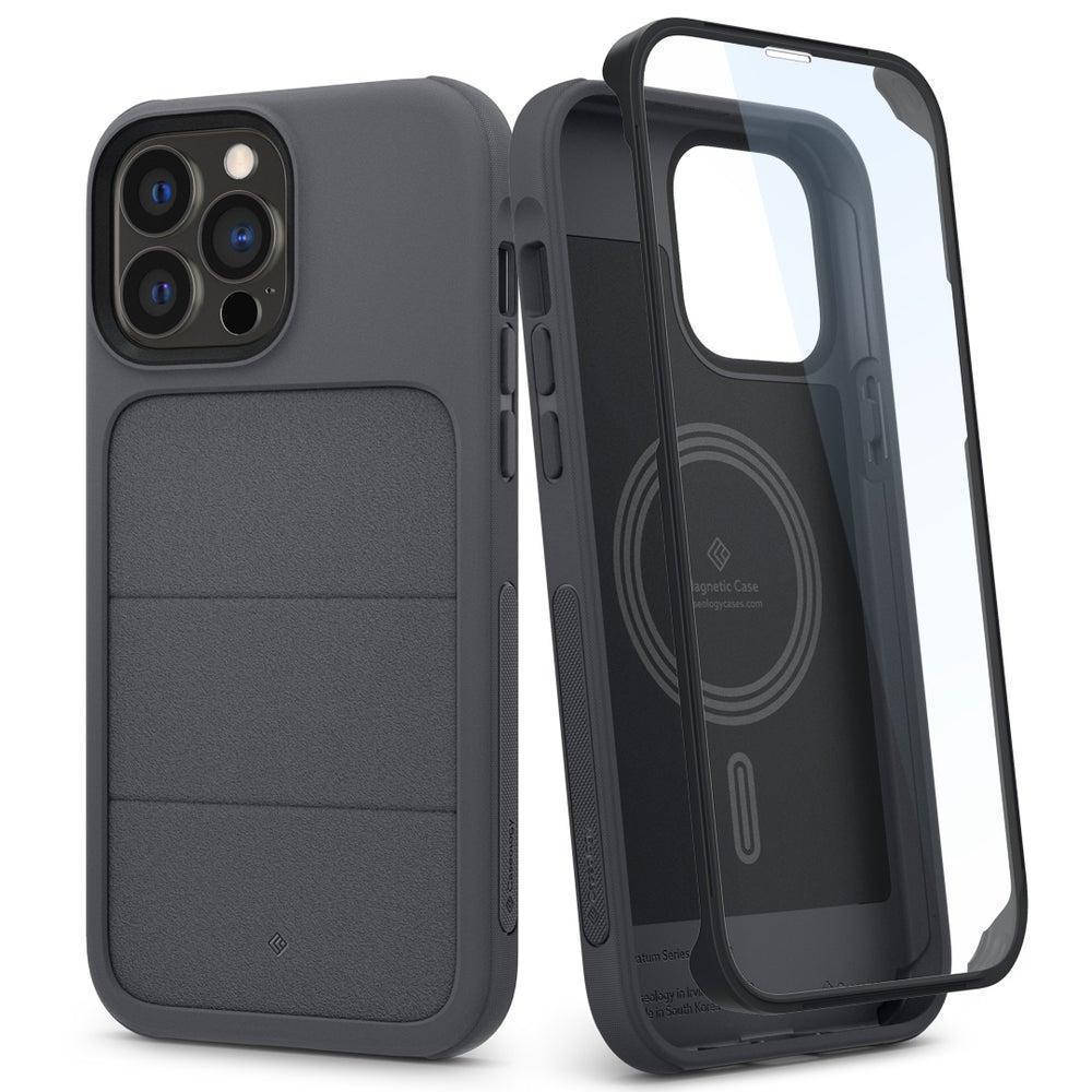 

Чехол Caseology Stratum для iPhone 13 Pro Ash Gray (ACS03602), Серый