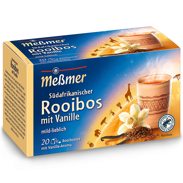 

Чай Messmer Sudafrikanischer Rooibos Vanille Ройбуш Ваниль 20s 35 g