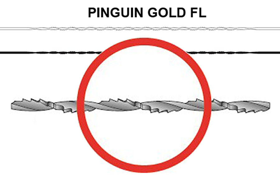 

Пилка спиральная для лобзиковых станков PINGUIN GOLD FL №7, комплект 6 шт