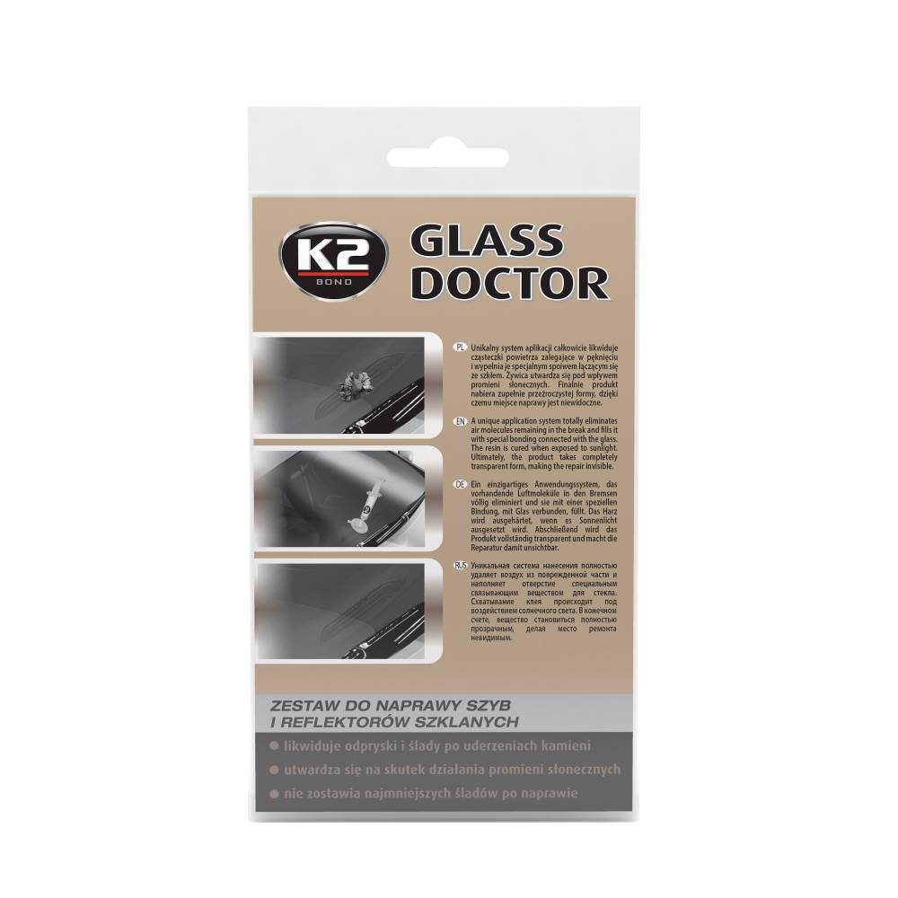 

Набор для ремонта ветровых стекол K2 Glass Doctor Windshield repair kit (B350)