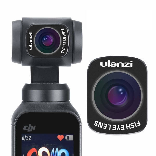 

Линза рыбий глаз Ulanzi для OSMO Pocket 2 / Pocket (OP-8)