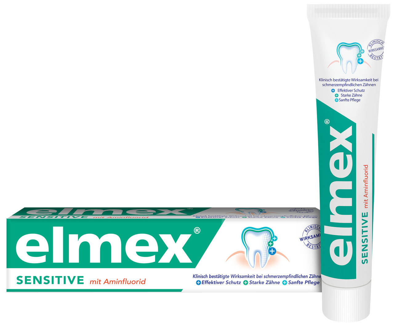 

Elmex Zahnpasta sensitive зубная паста для чувствительных зубов 75 мл