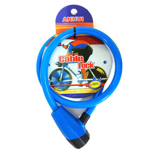 

Велозамок с ключом, велосипедный замок, трос 11мм 70см для велосипеда