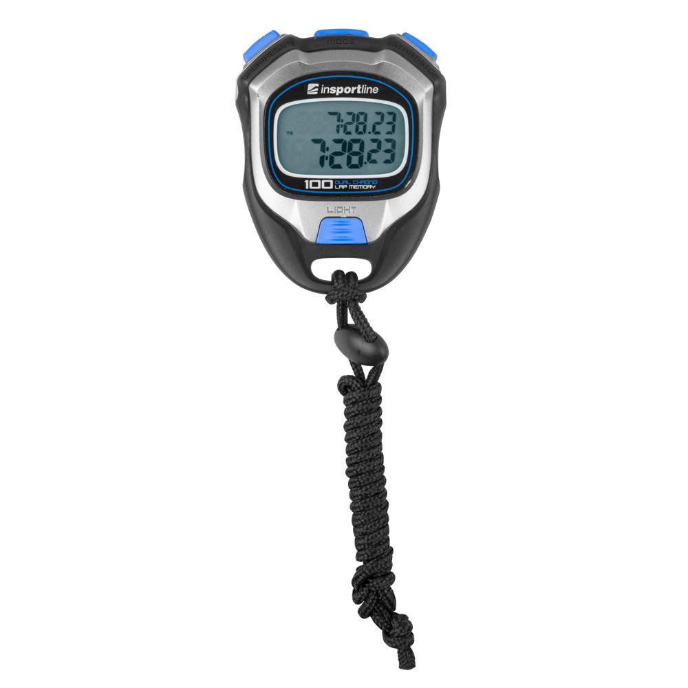 

Секундомір inSPORTline SW Profi Dual Chrono, Черный