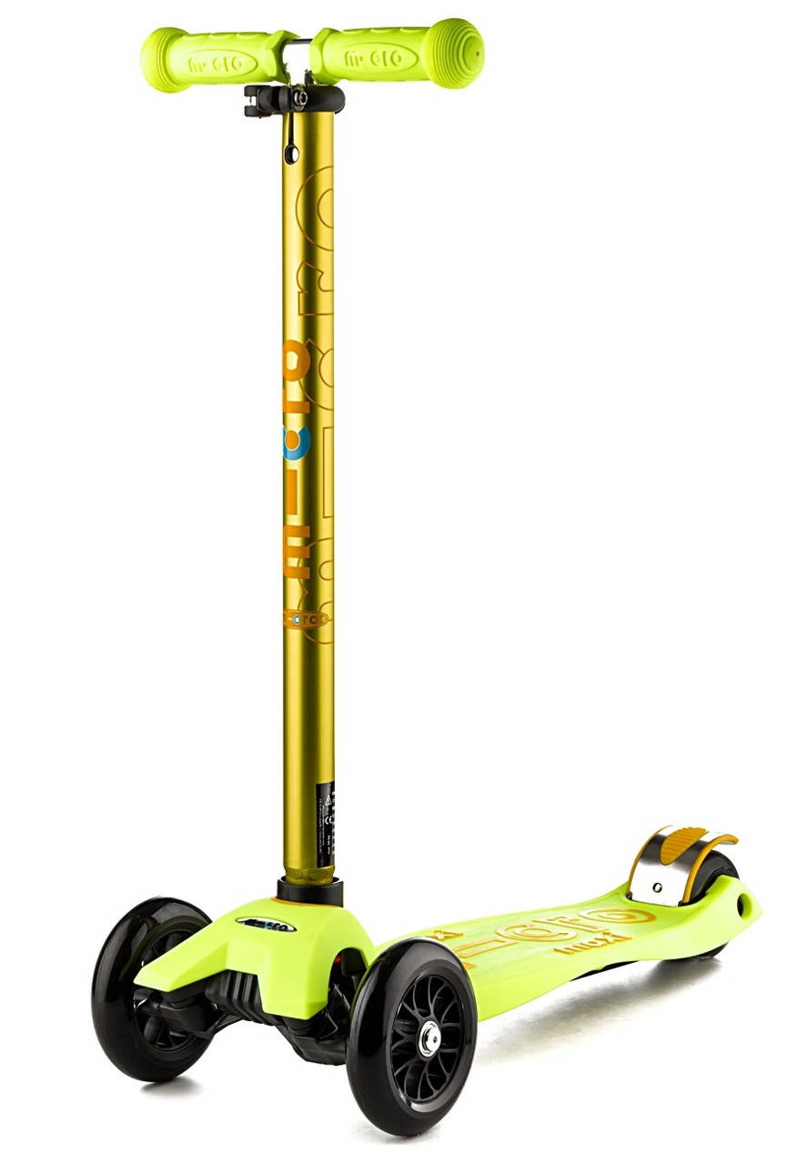 

Самокат Micro Maxi Deluxe Yellow, Желтый