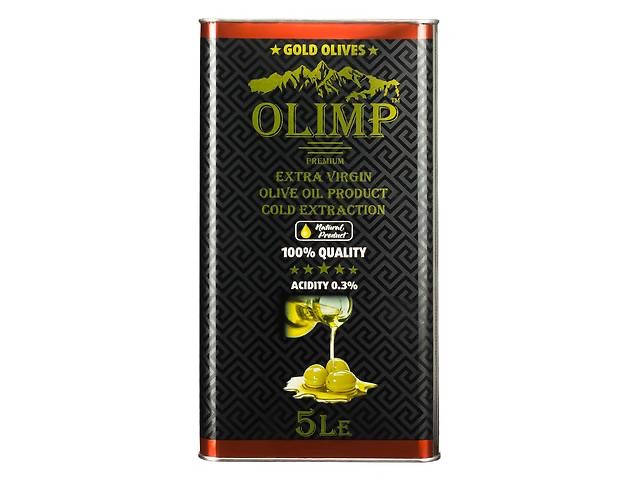 

Оливковое масло EXTRA VIRGIN OLIVE OIL Olimp Black Label 5 л.