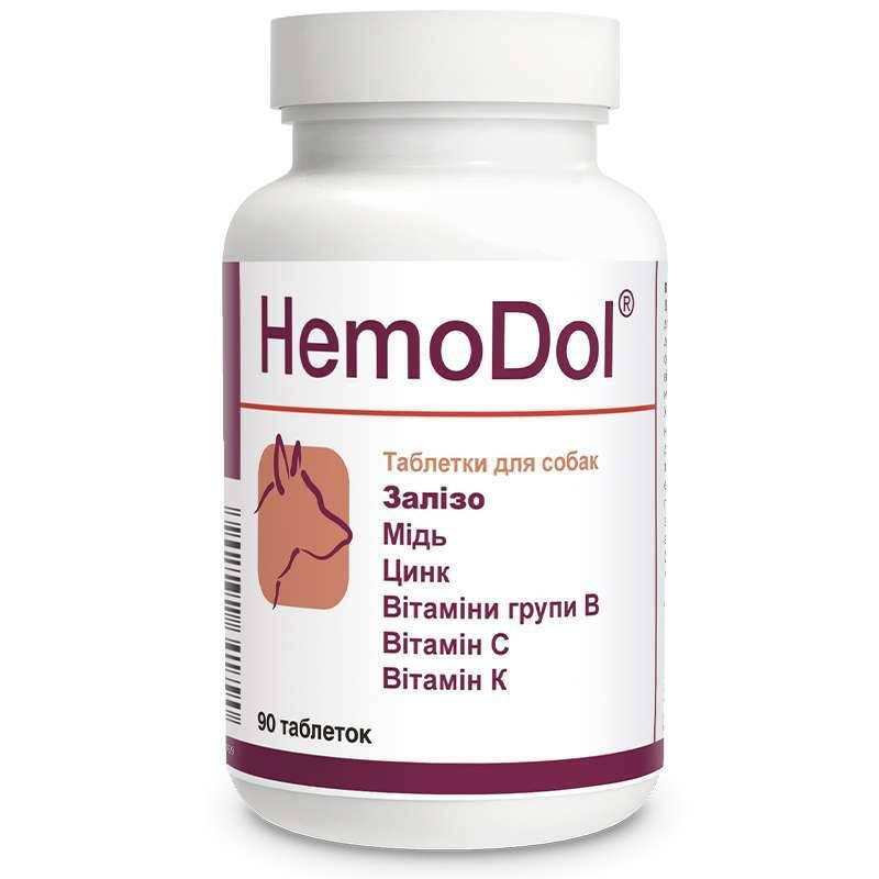 

ГемоДол (HemoDol) Вітамінно-мінеральний комплекс для собак 90 таблеток