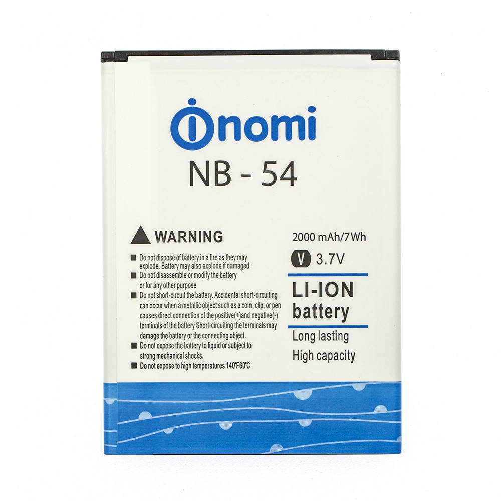

Аккумулятор Nomi NB-54/ NB-504 / i504 оригинал