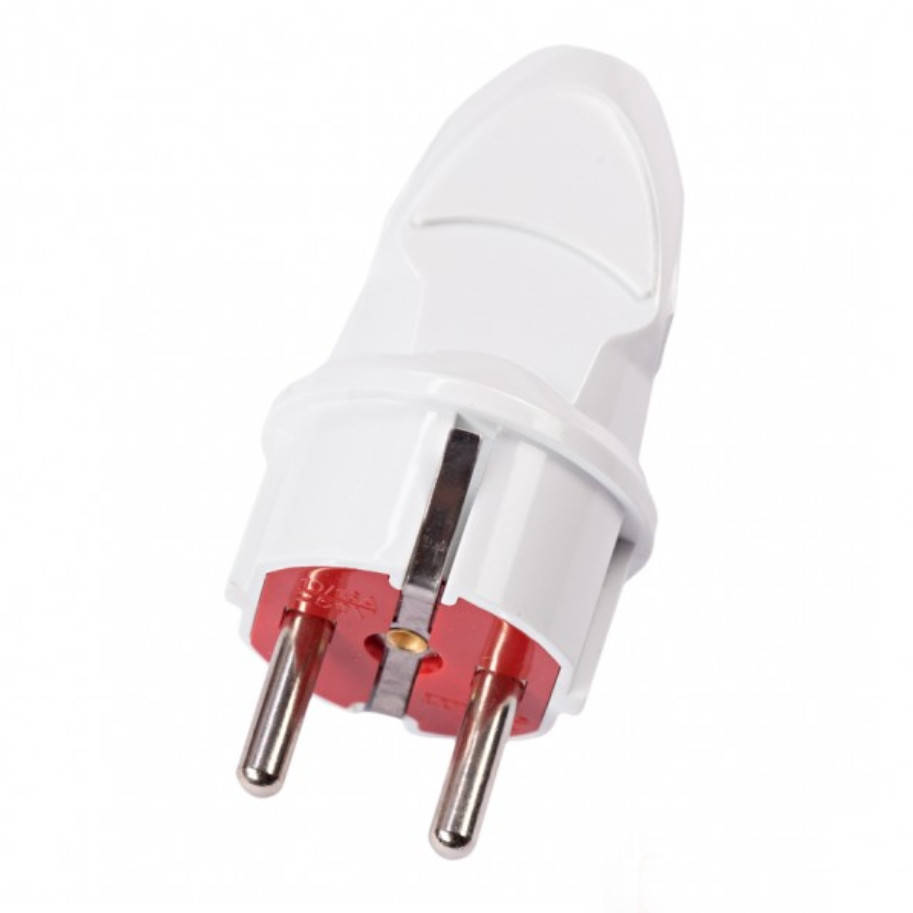 

Вилка с заземлением прямая LUXEL (1002)