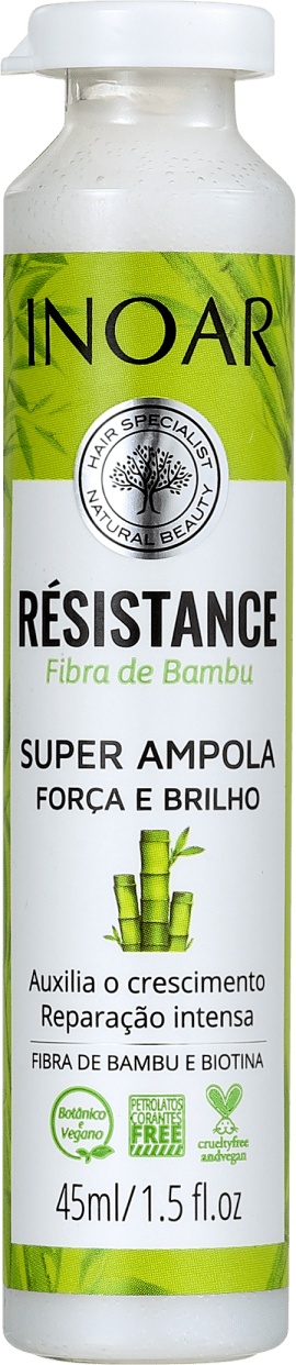 

Ампула Inoar Résistance Bamboo Fiber для ламинирования волос, 45 мл