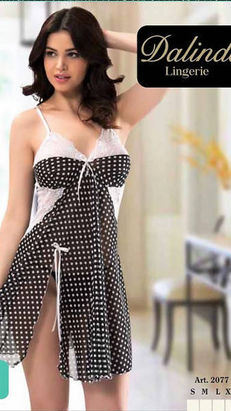 

Пеньюар черный 2077 Dalinda