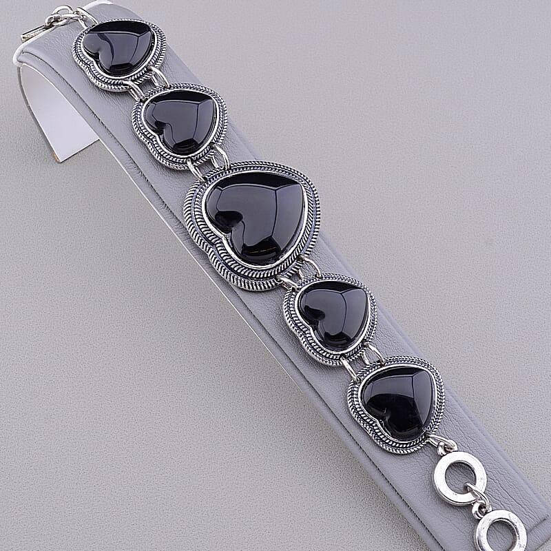 

009250 Браслет Агат 19 см.