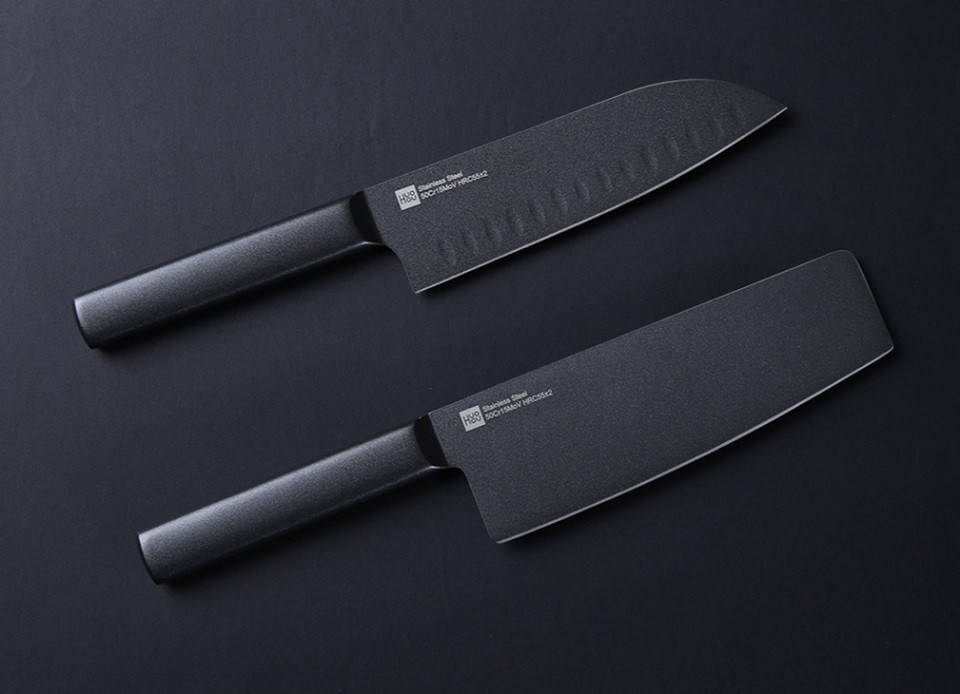 

Набор ножей Xiaomi Huo Hou Black non-stick heat knife 2 оригинал!