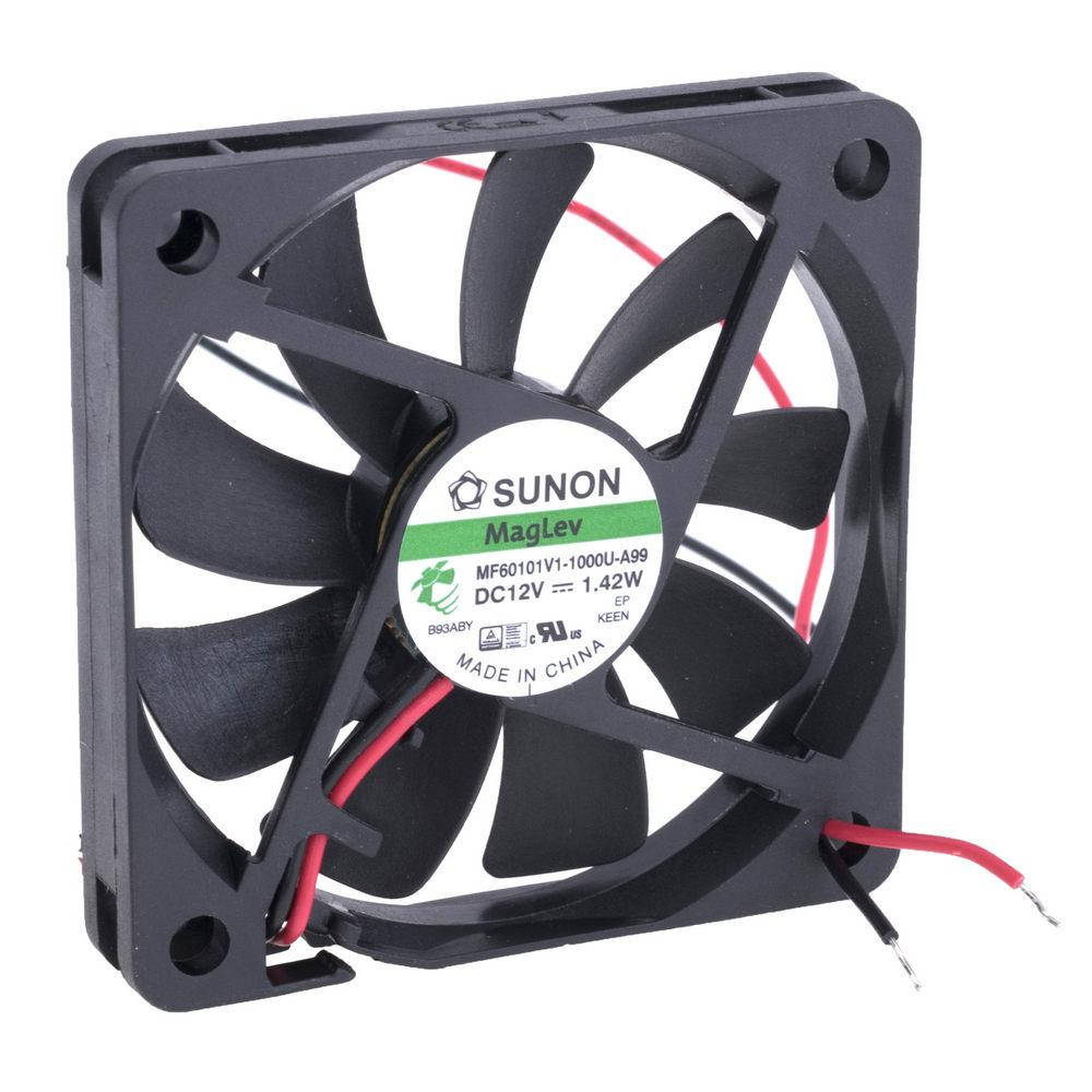 

Вентилятор 60x60x10, 12V, (MF60101V1-A99-A) Sunon