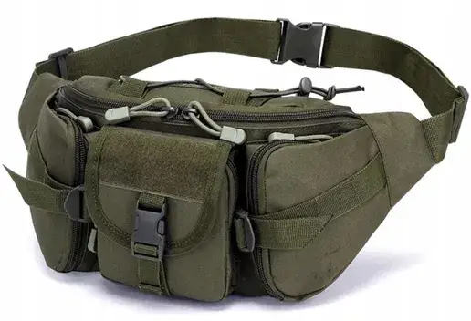 

Большая Тактическая Поясная Сумка MOLLE OLIV