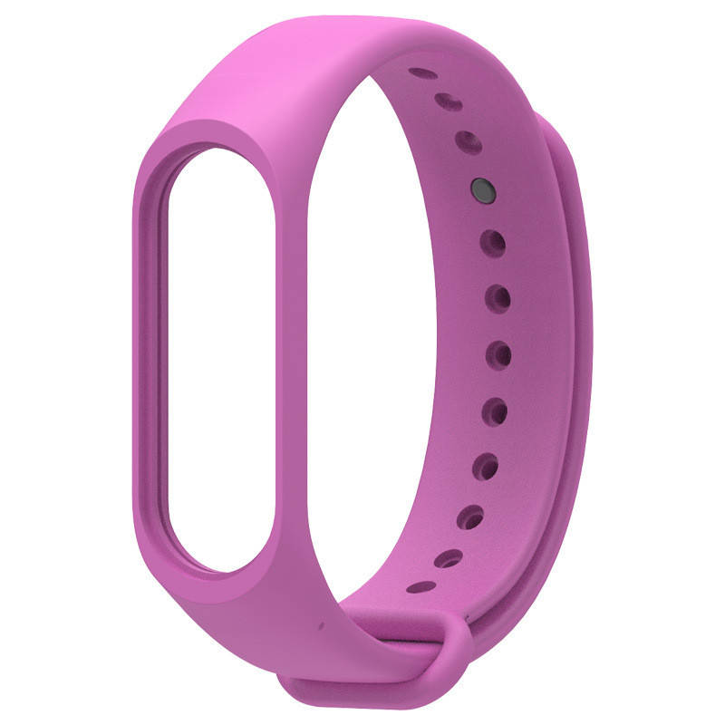 

Силіконовий ремінець MiJobs для Xiaomi Mi Band 3 / 4. Оригінал. Подарунок! Фіолетовий