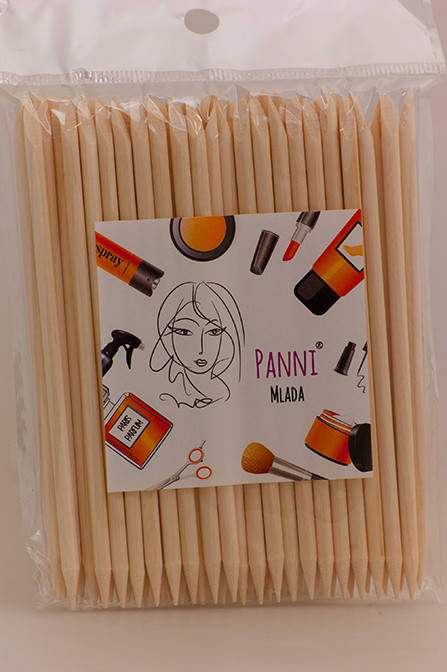 

Panni Mlada Апельсиновые палочки для маникюра 11 см, упаковка 50 шт