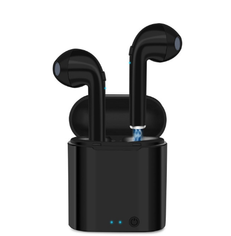 

Наушники TWS I7 Bluetooth 5.0 черные, Черный
