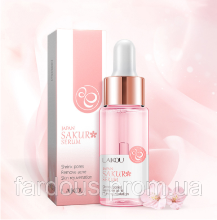 

Сыворотка 35+ с экстрактом цветка сакуры Laikou Japan Sakura Serum, 17 мл