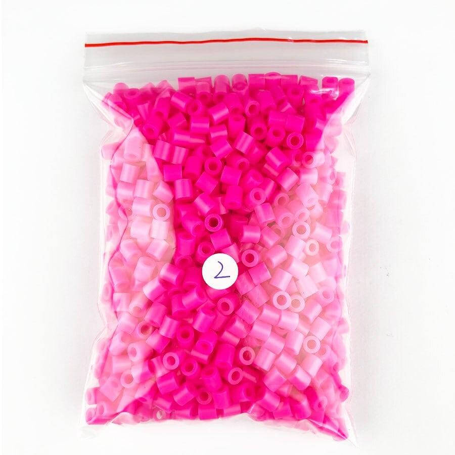 

Термомозаика лилового цвета