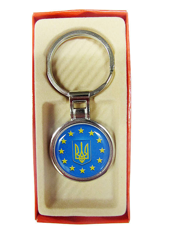 

Брелок Герб (ЕС) в подарочной упаковке (Брелки с украинской символикой)