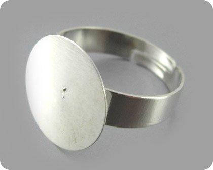 

Заготовка для кольца, серебро, 1 шт