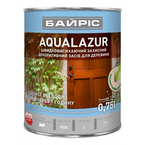 

БАЙРІС AQUALAZUR Коричневый 0,75 л.