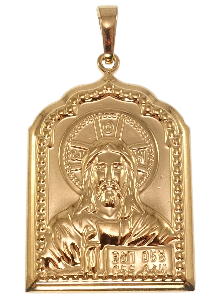 

Кулон Xuping Позолота 18K "Фигурная Ладанка Господь Вседержитель" для цепочки до 7мм