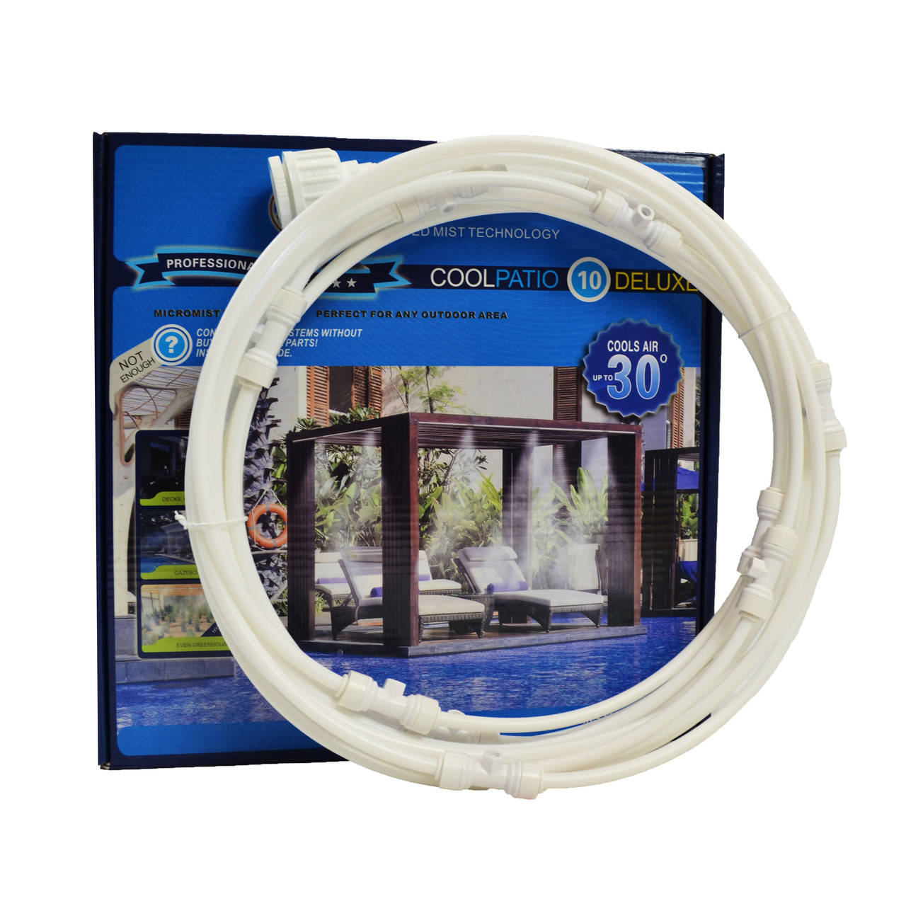 

Системы туманообразования для беседки 9 метров, 12 пластиковых форсунок (12)