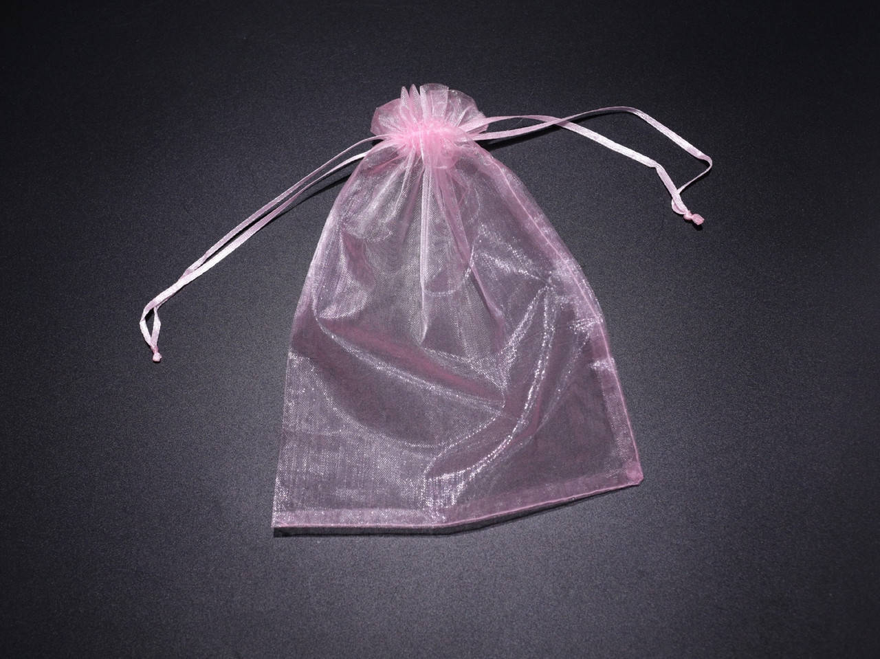 

Подарочные мешочки из органзы. Цвет светло-розовый. 15х20см