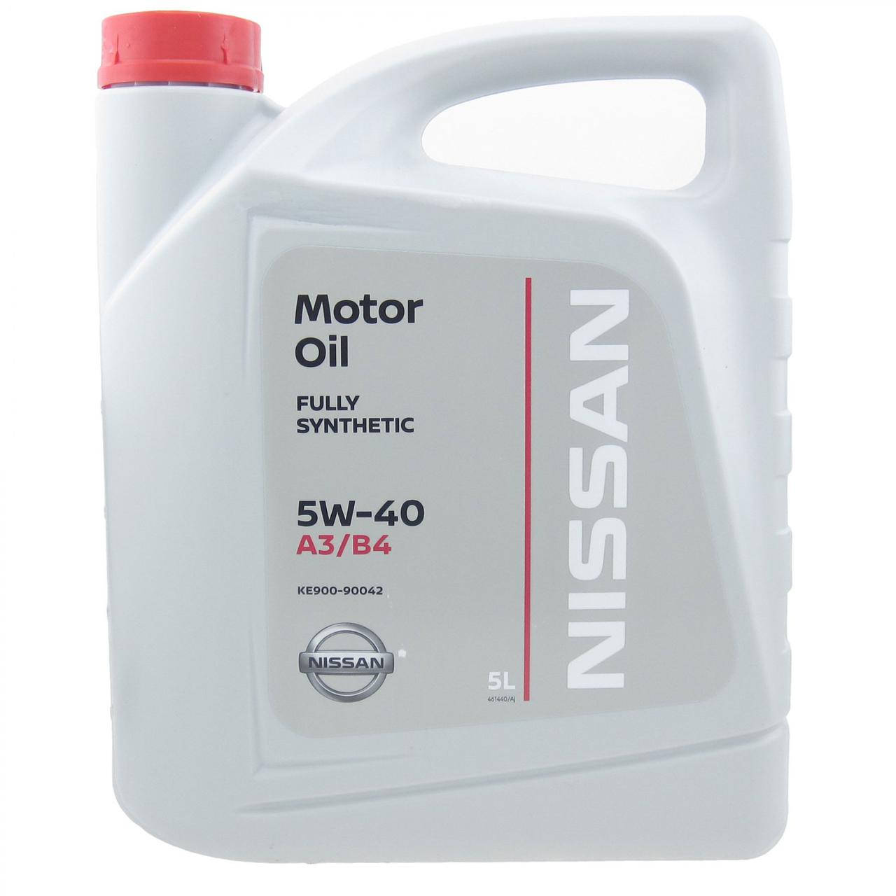 

Масло моторное Nissan Motor Oil 5W-40, 5л
