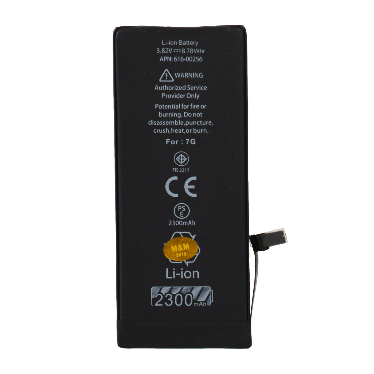 

Аккумулятор для iPhone 7 Alpha-C Ultima 2300 mAh (Повышенной емкости)