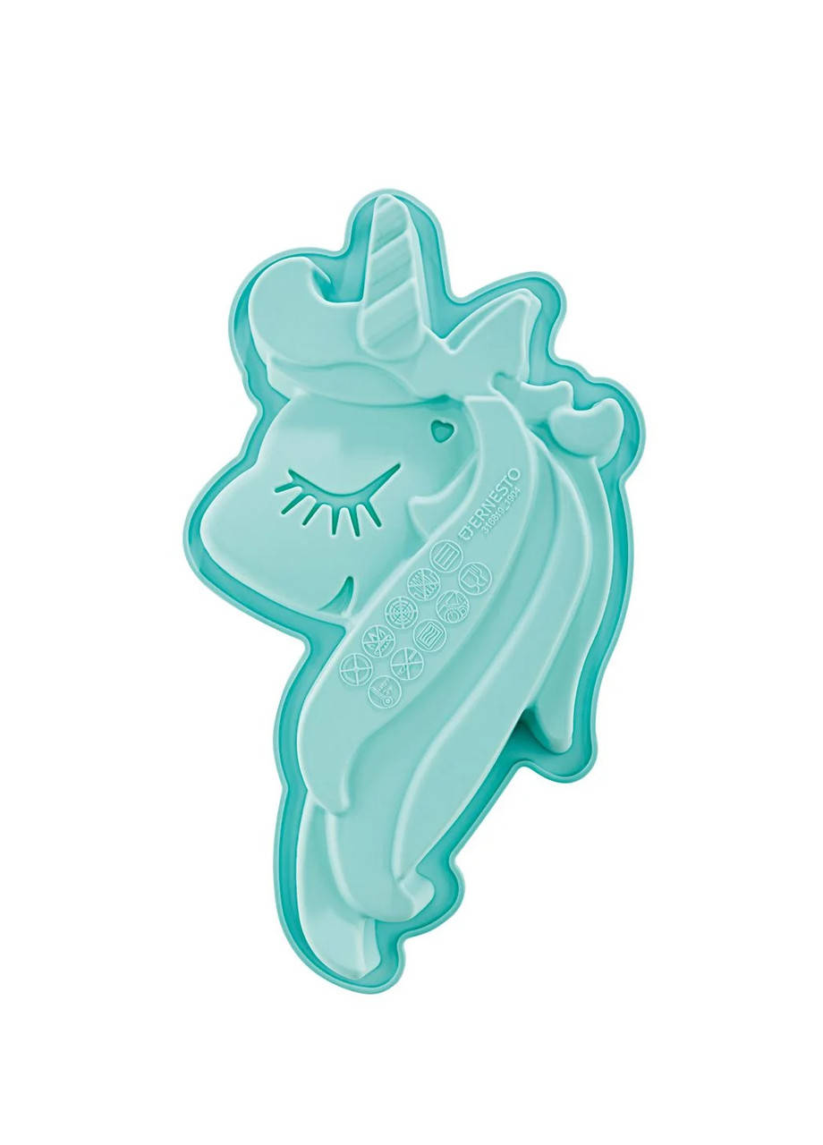 

Силиконовая форма для выпекания Единорог Ernesto - бирюзовый LI-110015